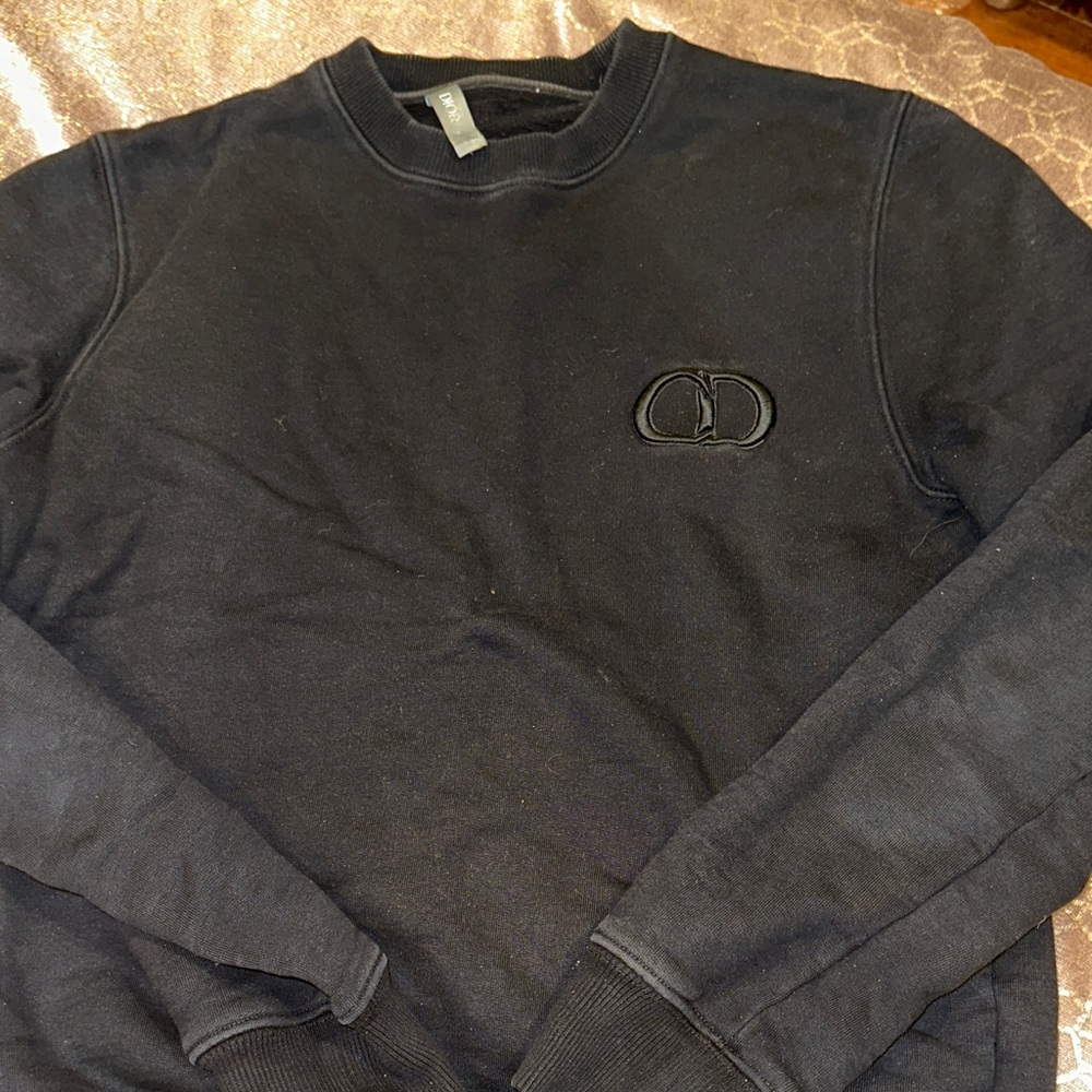 SOLD Dior Black Women's Crew Neck Sweater